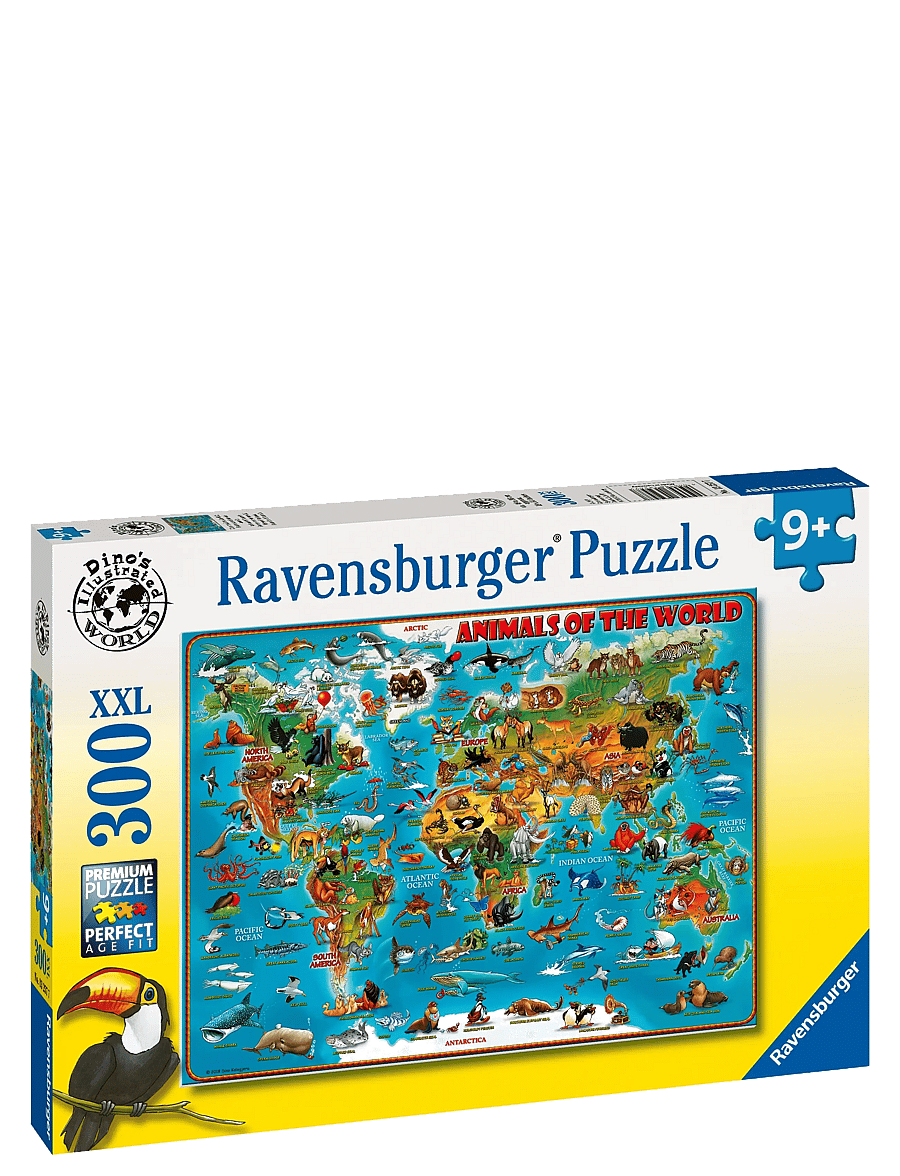Ravensburger - World Of Animals 300p - klassísk púsl - multi coloured - 2