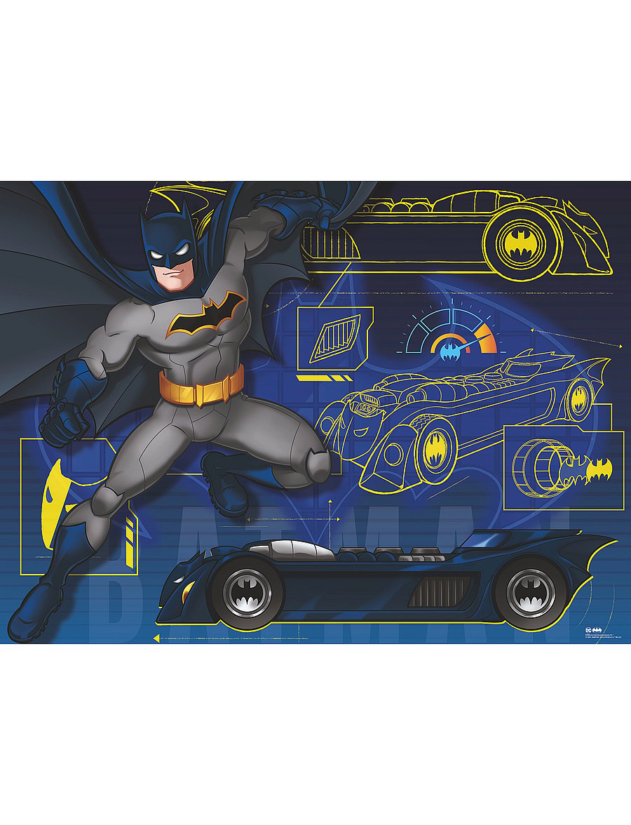 Ravensburger - Batman And Batmobile 100p - klassísk púsl - multi coloured - 0