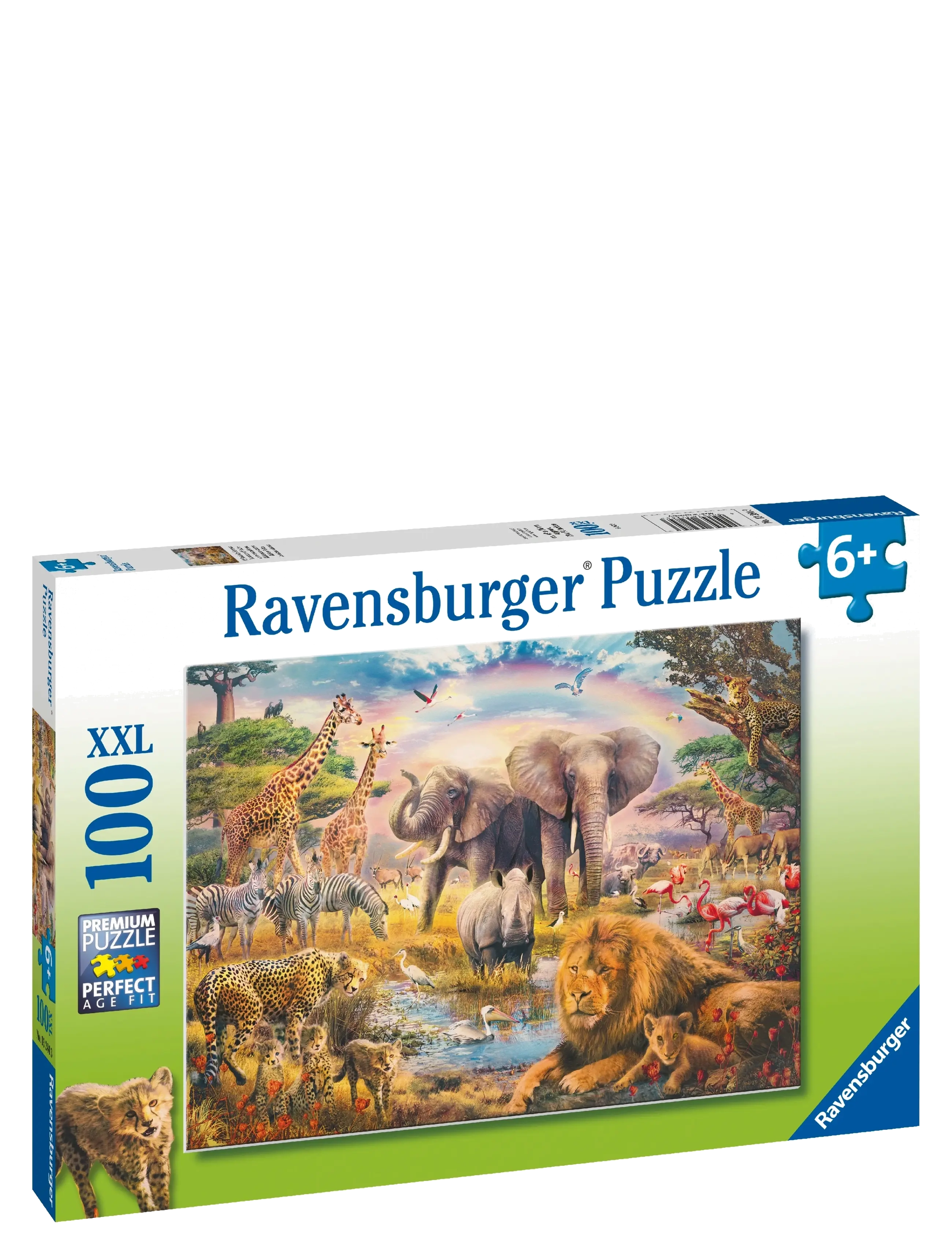 Ravensburger - Wildlife 100p - klassísk púsl - multi coloured - 2