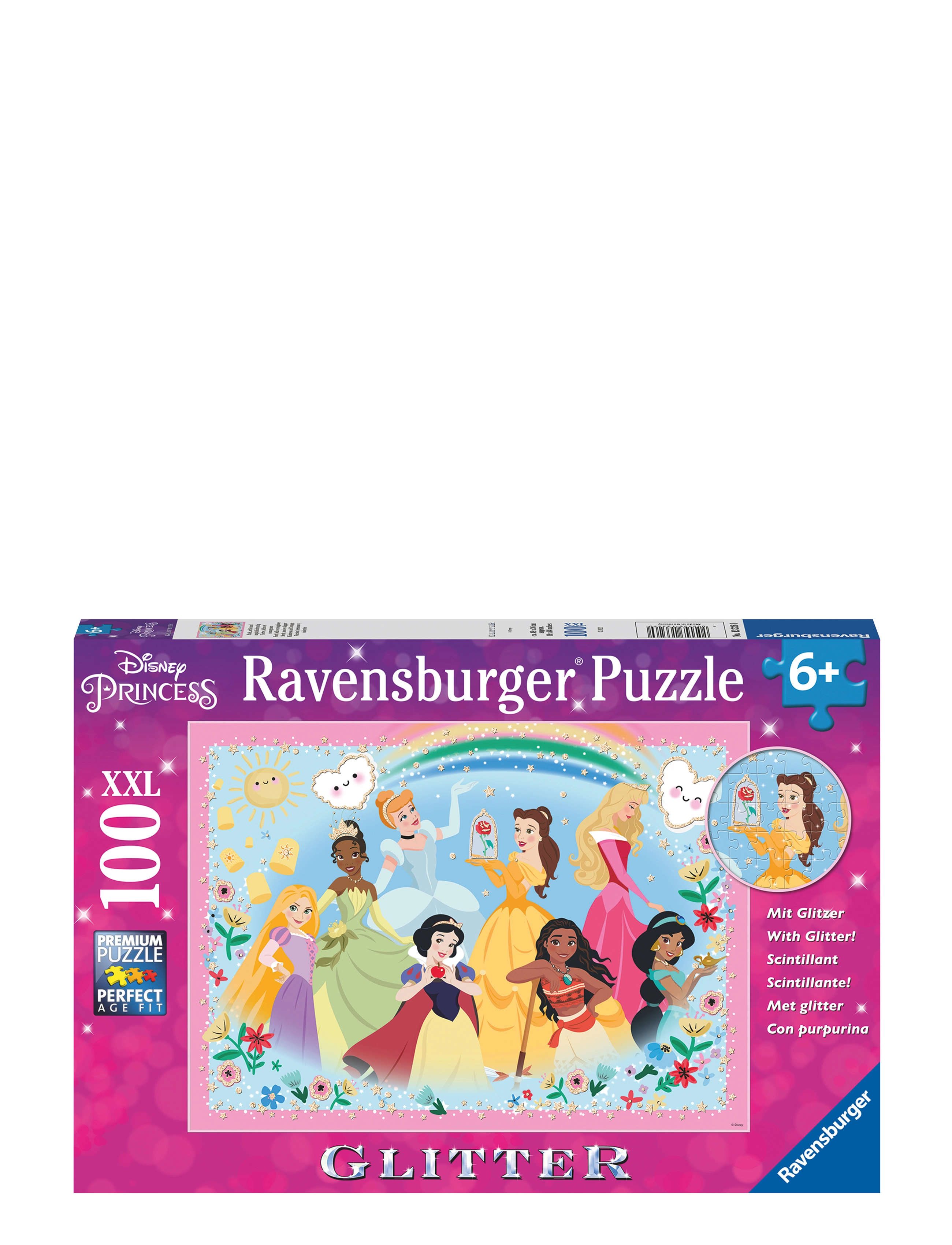 Ravensburger - Disney Princess Strong Beautyful and Brave 100p - klassísk púsl - multi coloured - 1