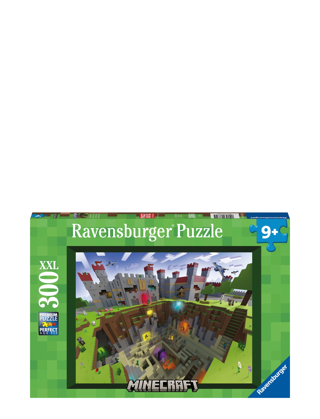 Ravensburger Minecraft Cutaway 300P, One Size, Multi/patterned, Puslespil > Klassiske Puslespil, Børn
