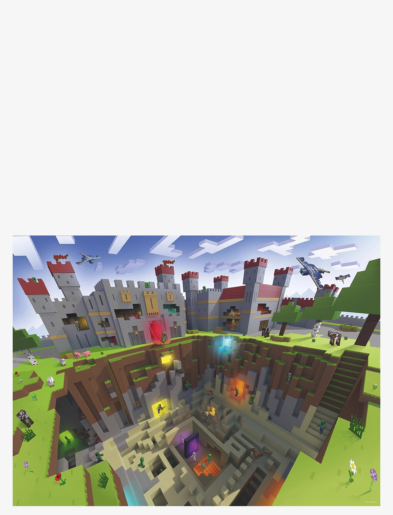 Ravensburger - Minecraft Cutaway 300p - classic puzzles - multi coloured - 1