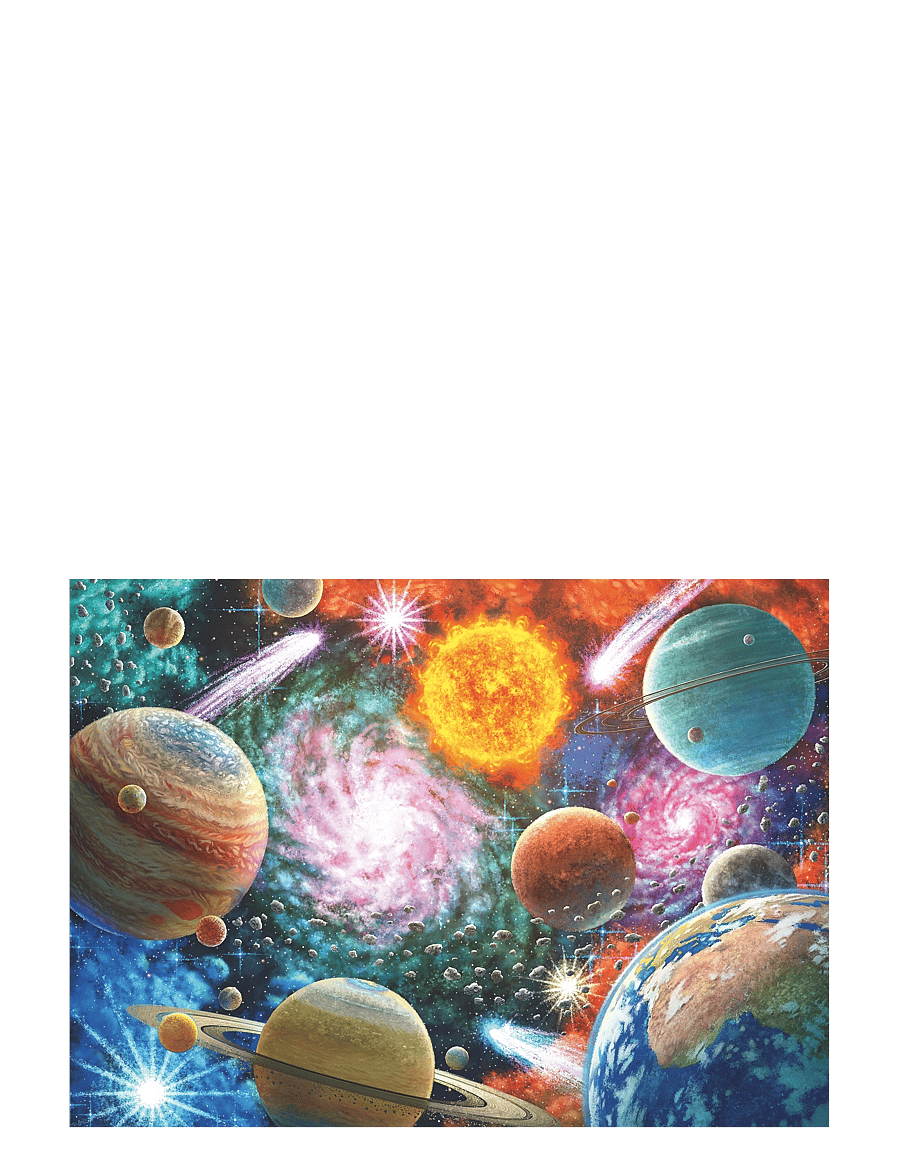 Ravensburger - Space 100p - klassiske puslespil - multi coloured - 0
