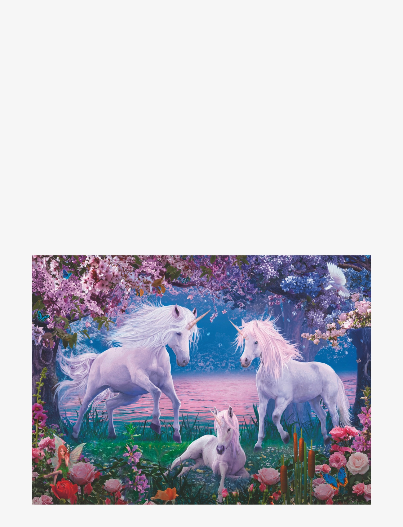 Ravensburger - Unicorns 100p - klassiset palapelit - multi coloured - 1