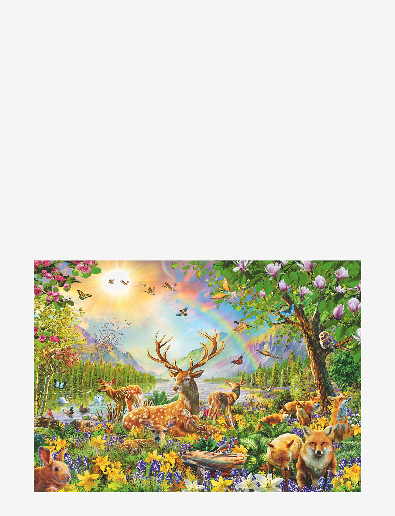 Ravensburger - Deer 200p - klassiska pussel - multi coloured - 1