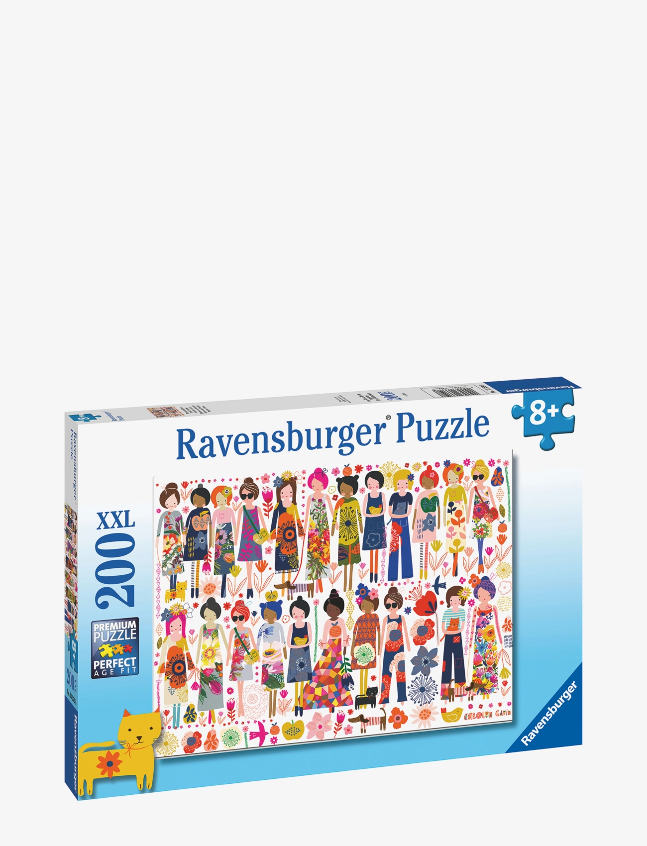 Ravensburger Flowers And Friends 200P, One Size, Multi/patterned, Puslespil > Klassiske Puslespil, Børn