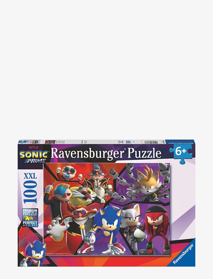 Ravensburger - Sonic Prime 100p - klassiske puslespil - multi coloured - 0