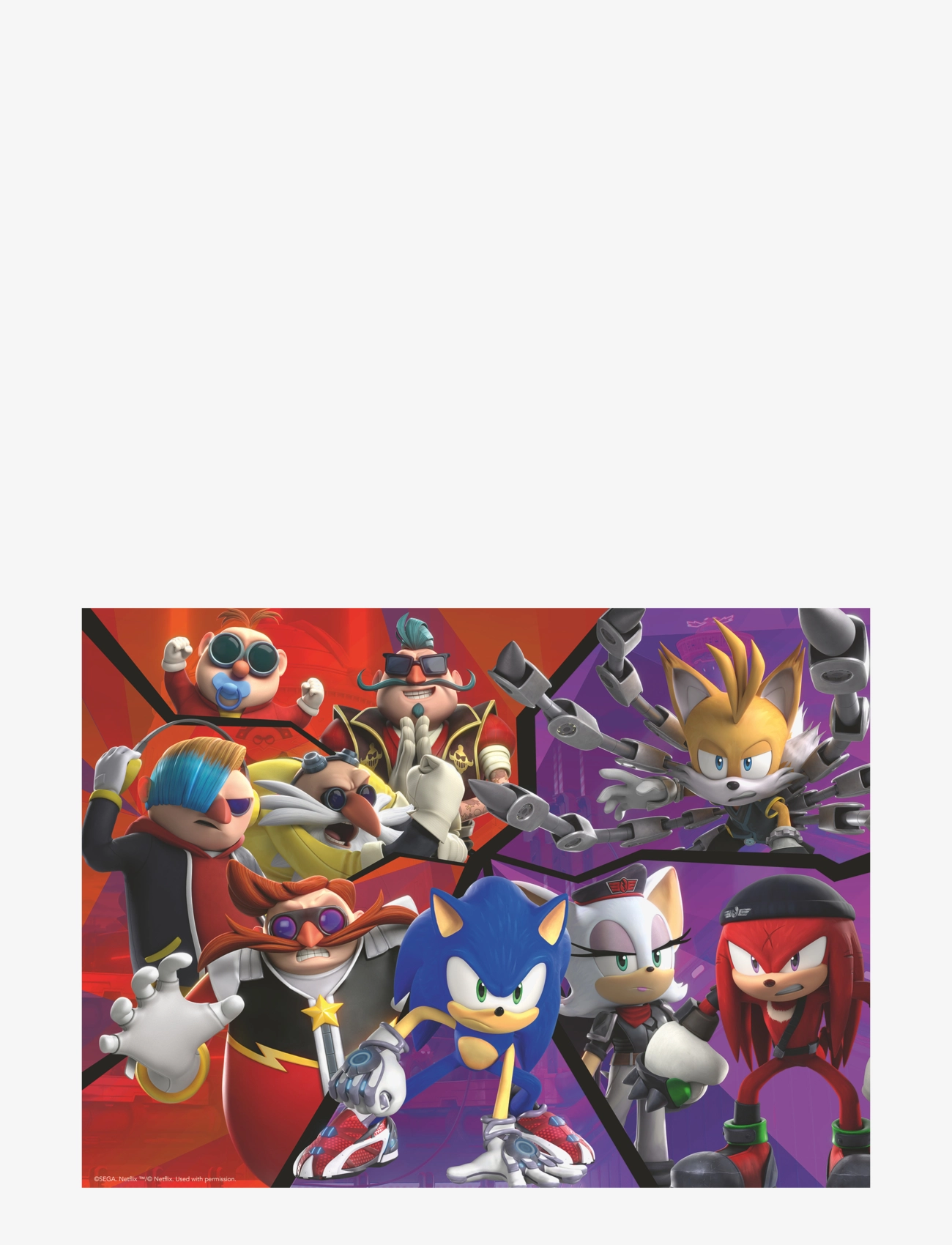 Ravensburger - Sonic Prime 100p - klassiset palapelit - multi coloured - 1