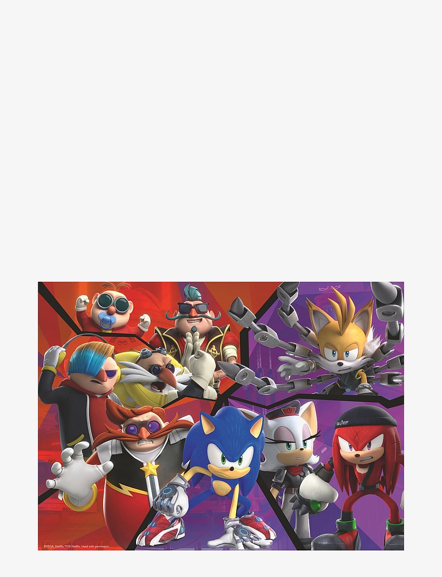 Ravensburger - Sonic Prime 100p - klassiske puslespil - multi coloured - 1