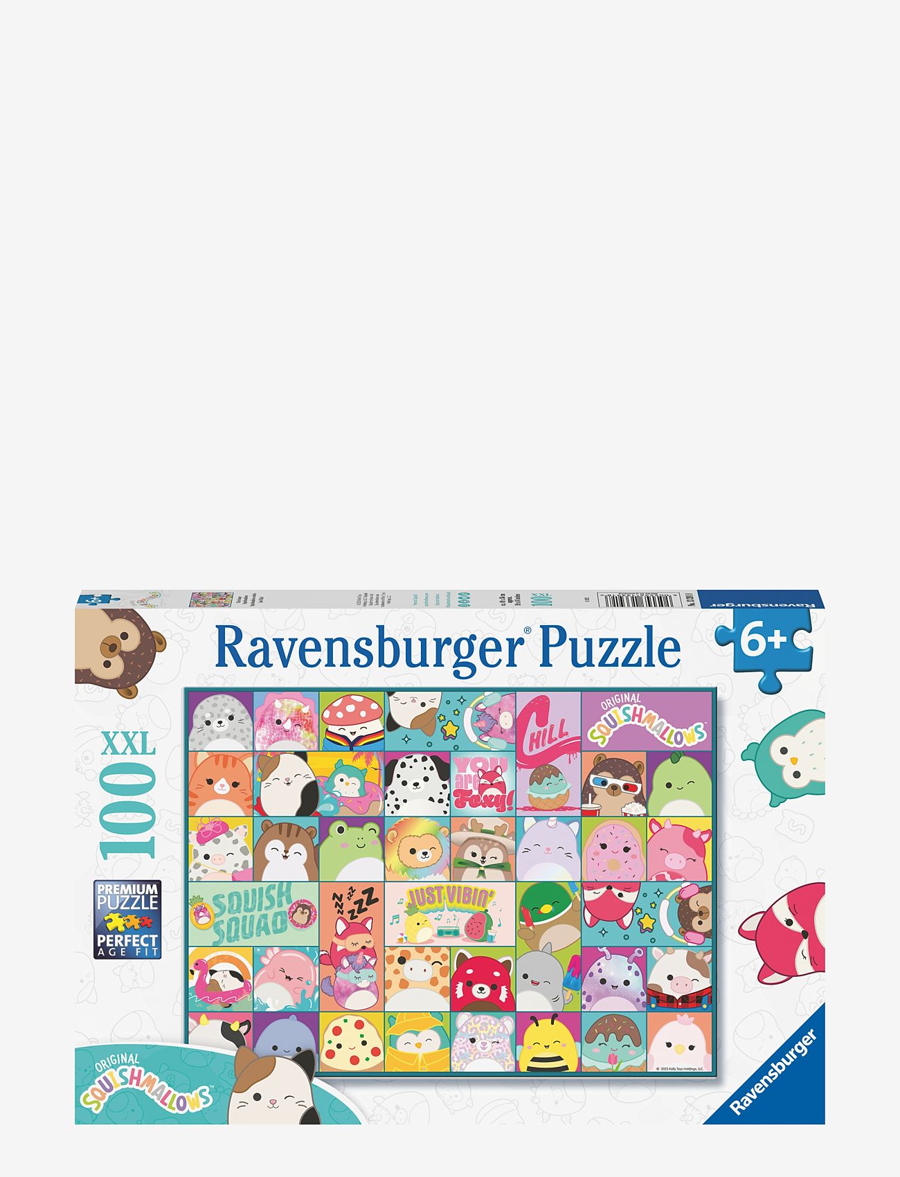 Ravensburger - Squishmallows 100p - klassiske puslespil - multi coloured - 0