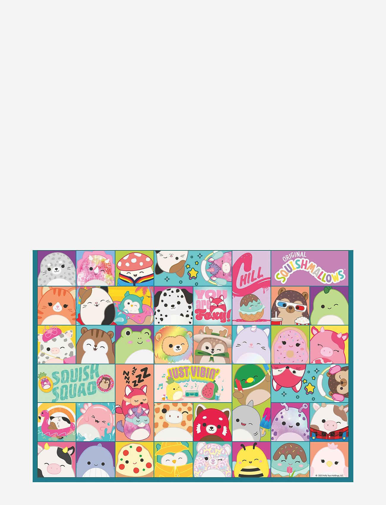 Ravensburger - Squishmallows 100p - klassiske puslespil - multi coloured - 1