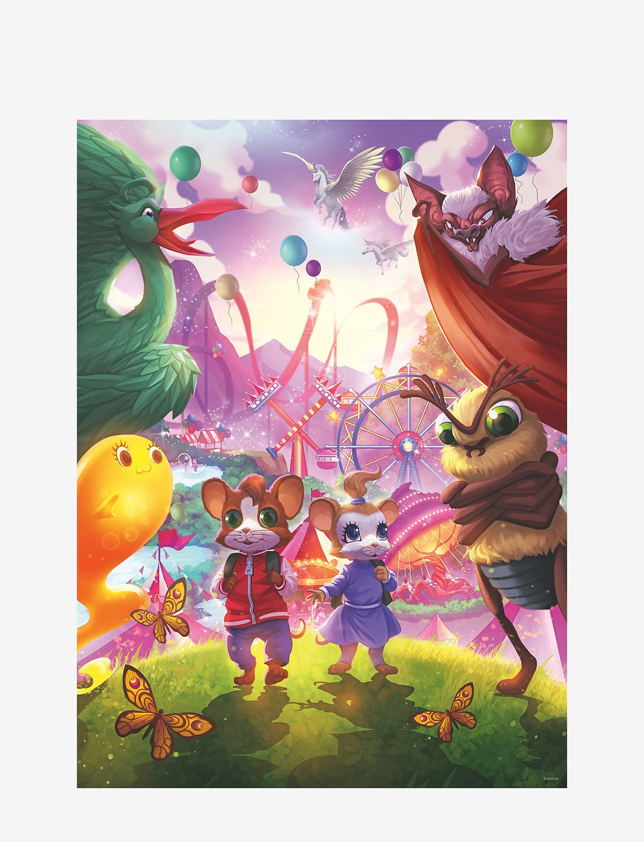 Ravensburger - Musse & Helium 200p - klassiske puslespil - multi coloured - 1