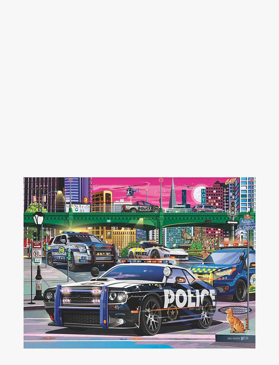 Ravensburger - Police On Patrol 150p - klassísk púsl - multi coloured - 1