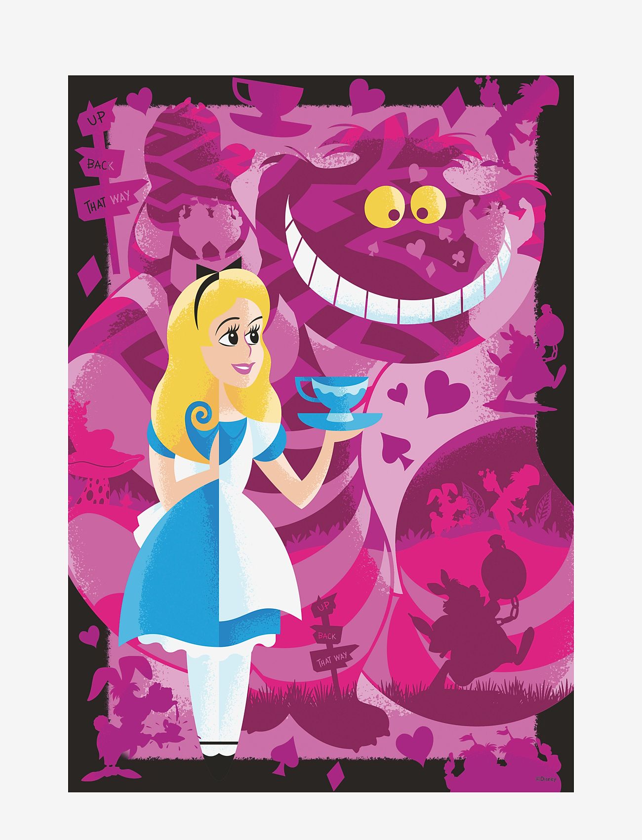 Ravensburger - Disney 100 Years Alice 300p Ad - klassiska pussel - multi coloured - 1