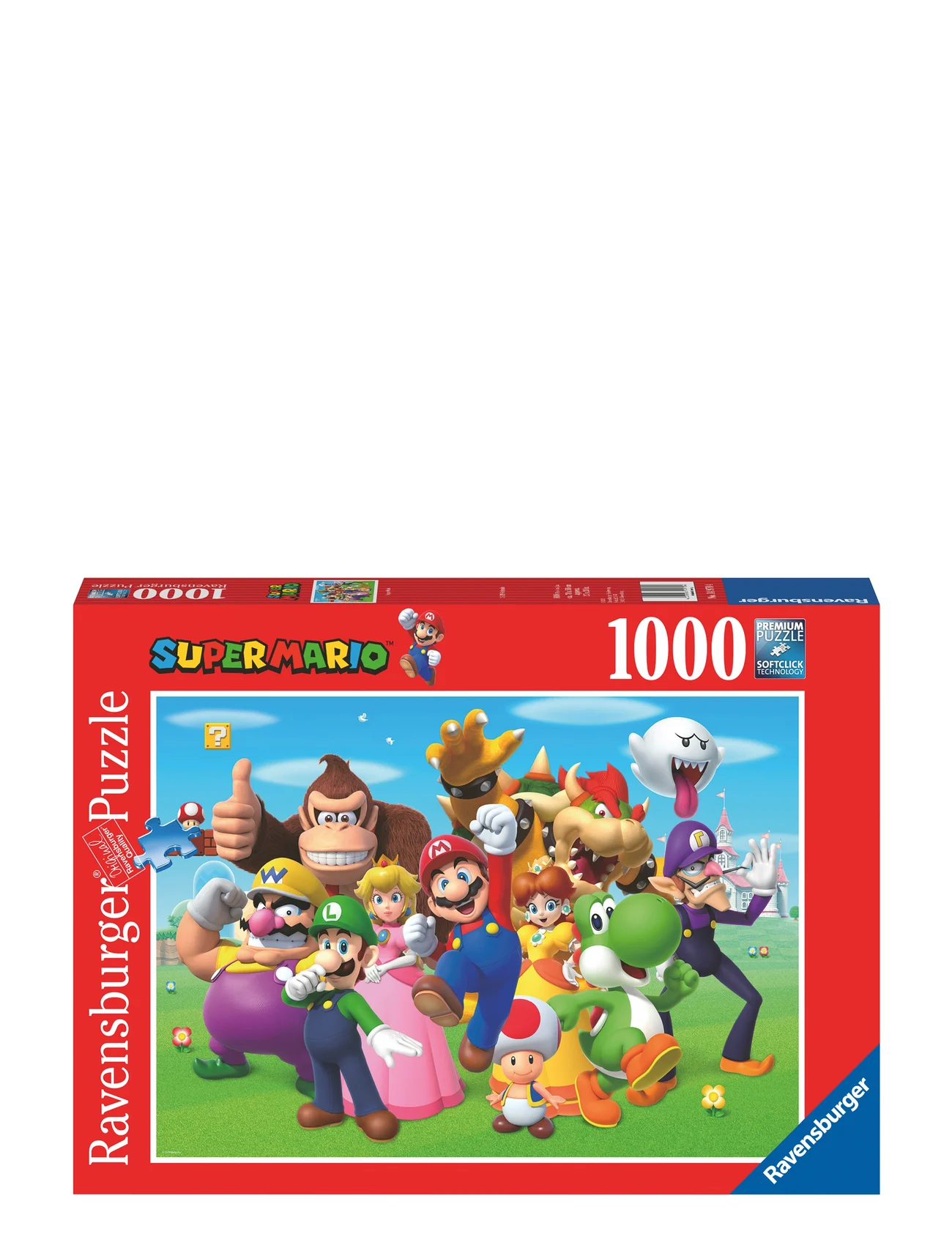 Ravensburger - Super Mario 1000p - klassiske puslespil - multi coloured - 0
