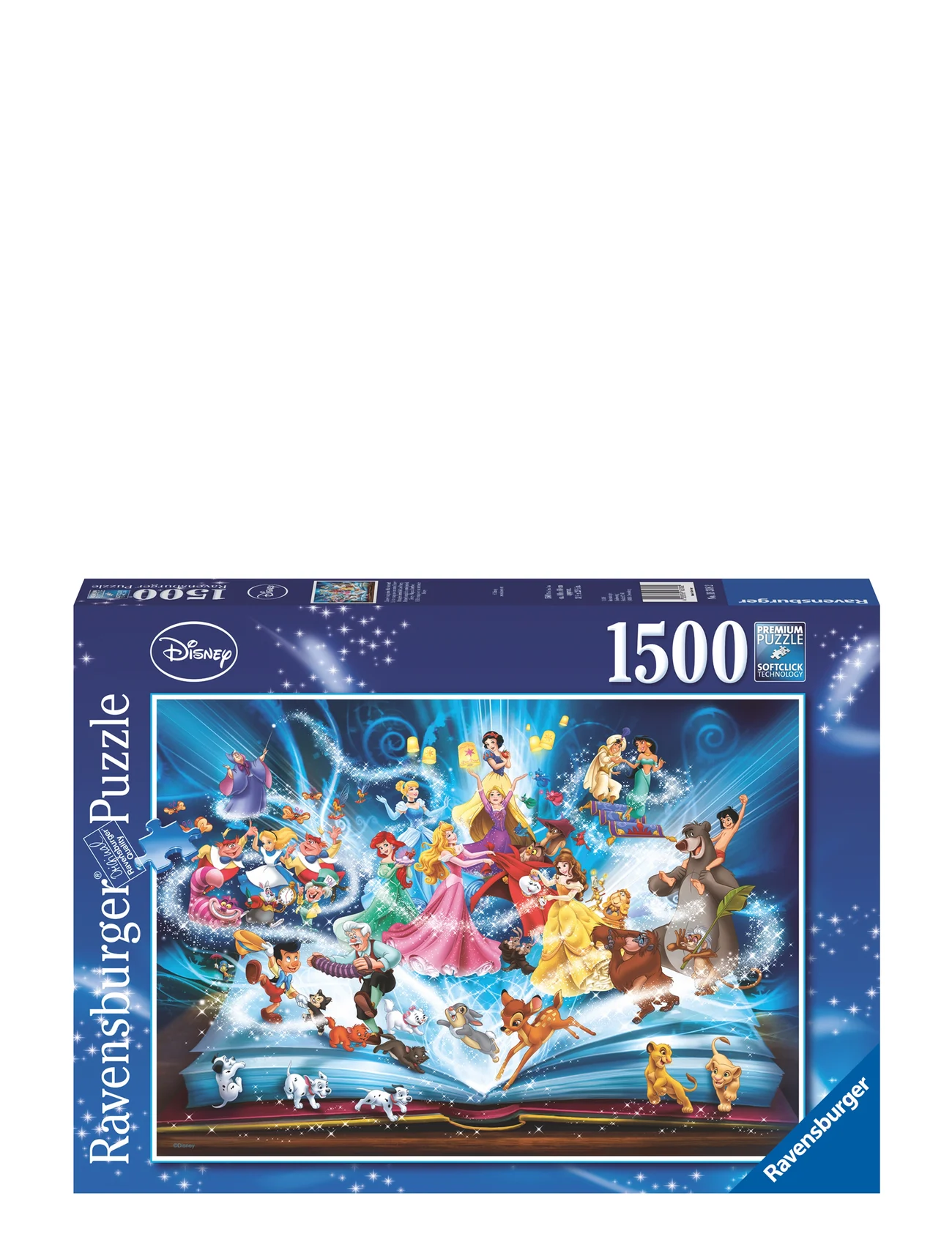 Ravensburger - Disney's Magical Storybook 1500p - klassiset palapelit - multi coloured - 0