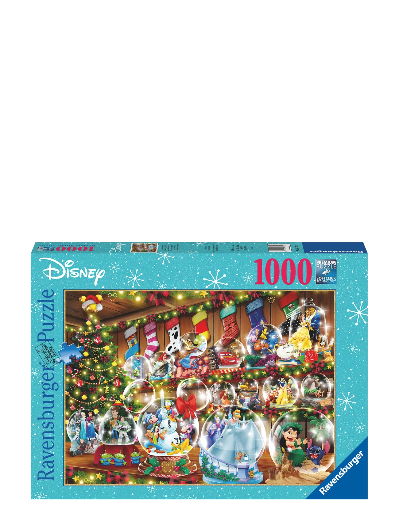 Ravensburger - Disney Christmas 1000p - klassiske puslespil - multi coloured - 0