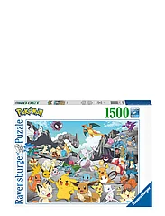 Ravensburger - Pokémon Klassiker 1500p - klassiske puslespill - multi coloured - 0