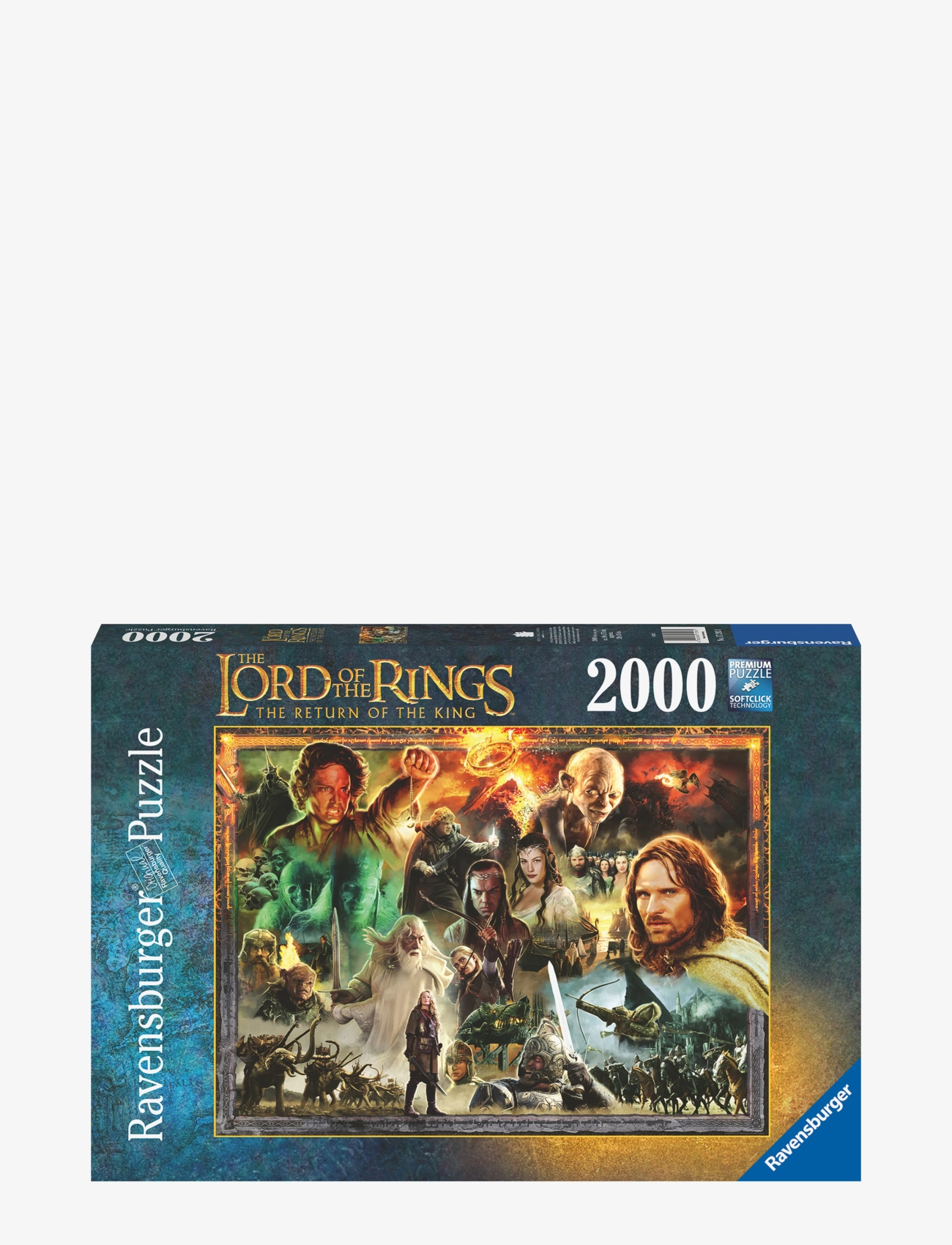Ravensburger Lord Of The Rings Return Of The King 2000P, One Size, Multi/patterned, Puslespil > Klassiske Puslespil, Børn
