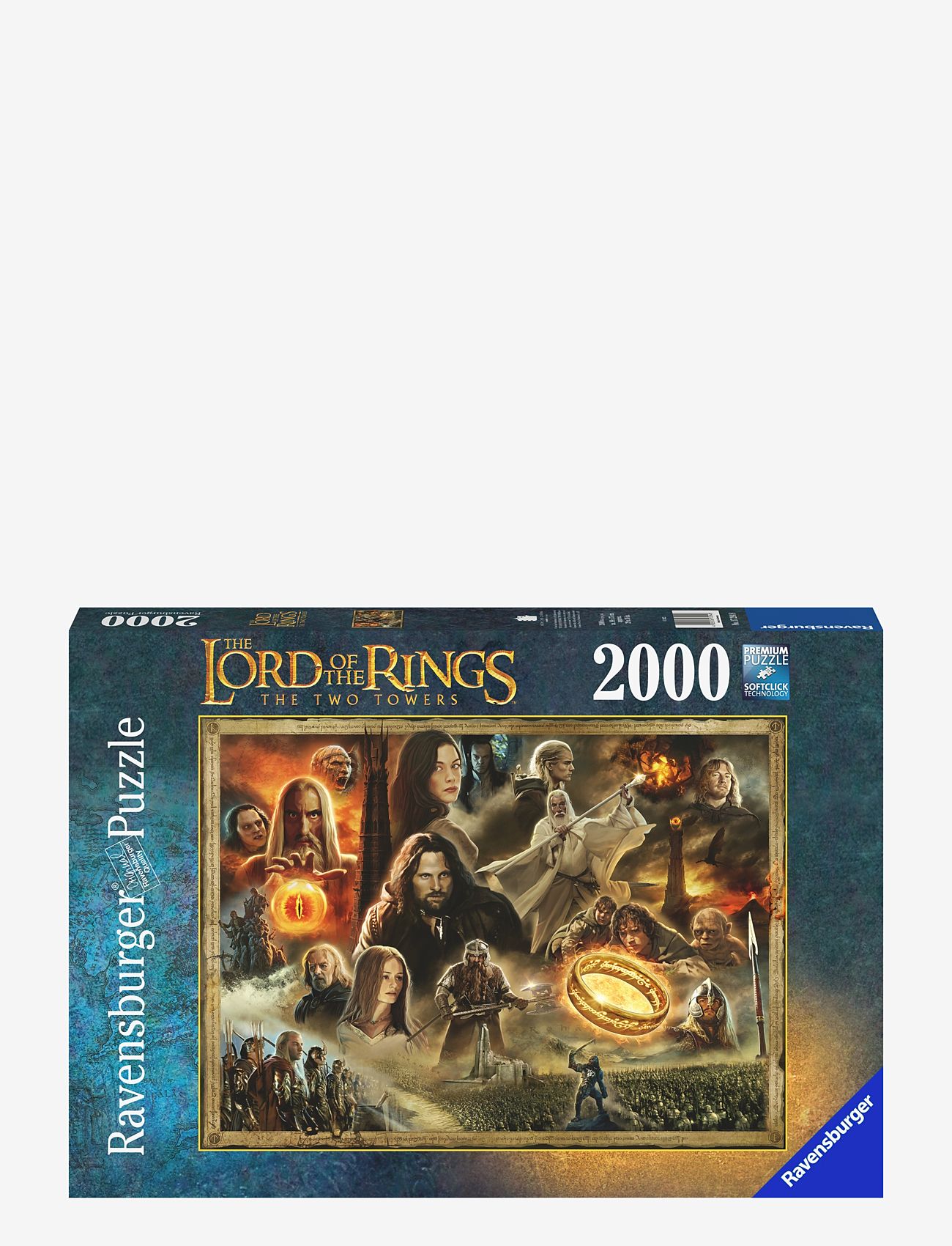 Ravensburger - Lord Of The Rings The Two Towers 2000p - klassiske puslespil - multi coloured - 0