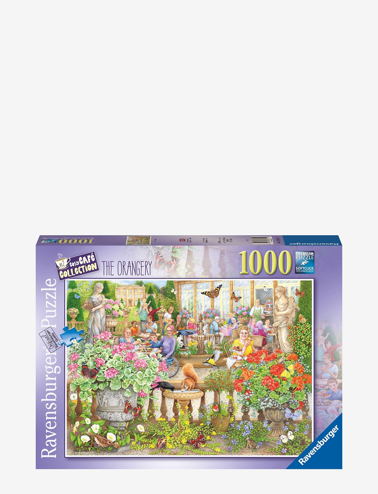 Ravensburger - Cosy Café Secret Garden1000p - multi coloured - 0