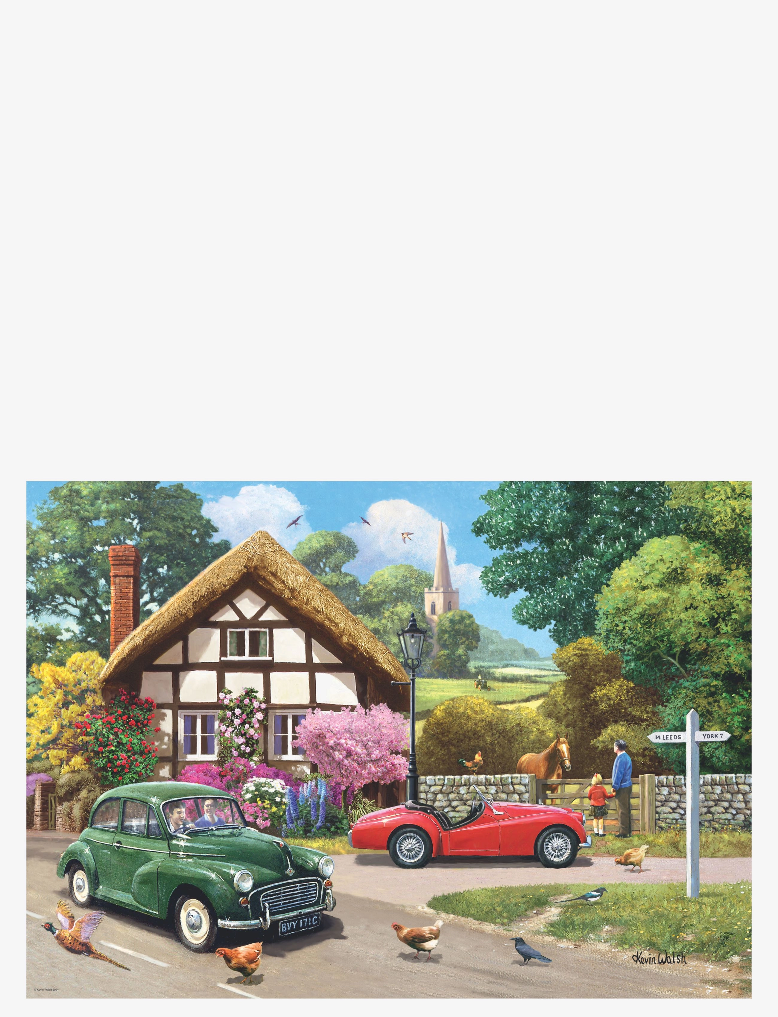 Ravensburger - A Stop To Say Hello 1000p - multi coloured - 1