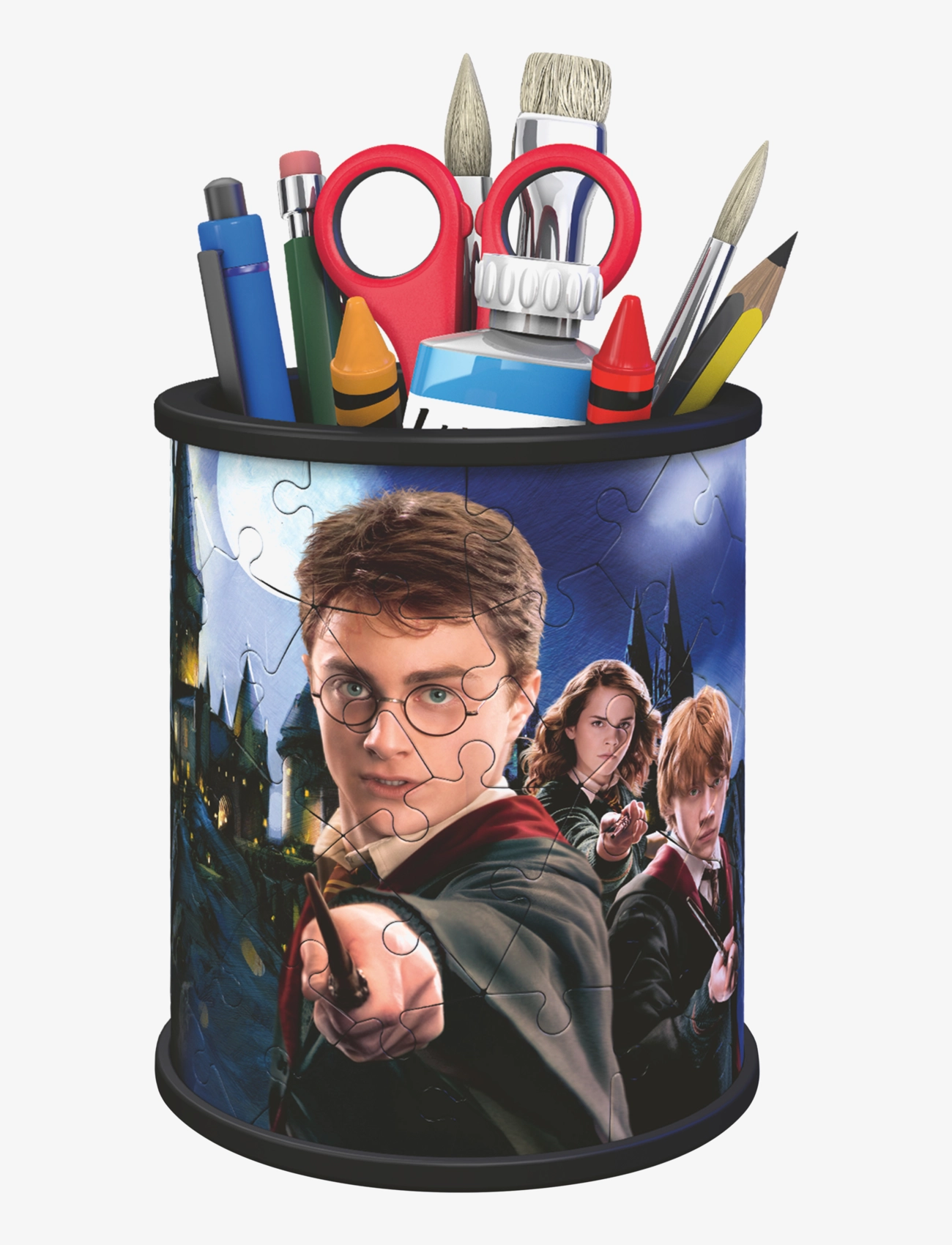 Ravensburger Harry Potter Pencil Cup 54P, 3d Puslespil, Multi/mønstret, Str: ONE SIZE