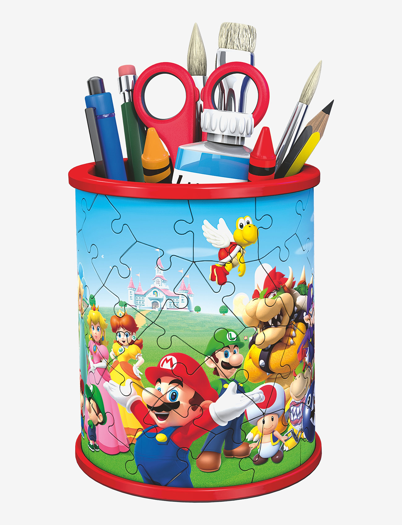Ravensburger - Super Mario Pencil Cup 54p - 3d-puslespil - multi coloured - 0