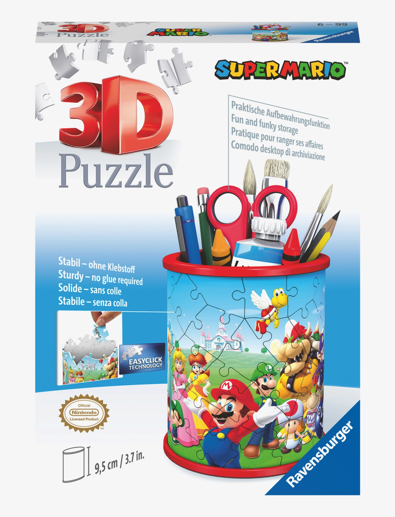 Ravensburger - Super Mario Pencil Cup 54p - multi coloured - 1