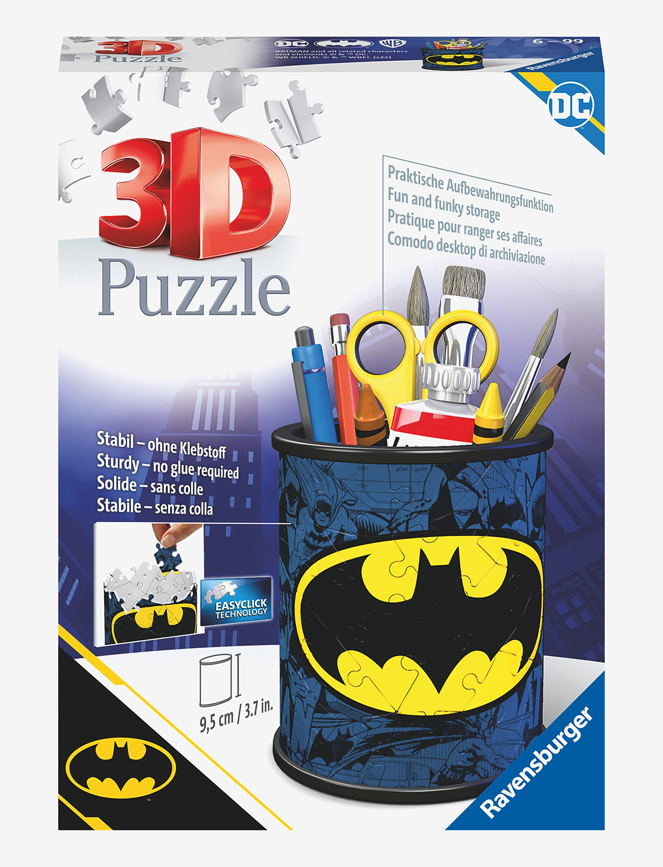 Ravensburger - Batman Blyantholder 54p - 3d puzzles - multi coloured - 1