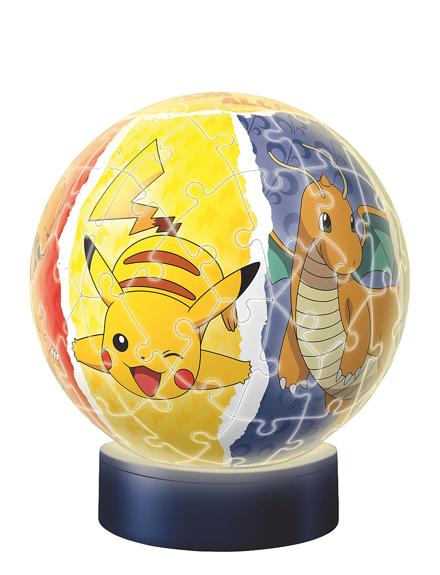 Ravensburger - Pokémon nattlys 72p - 3d-puslespill - multi coloured - 0