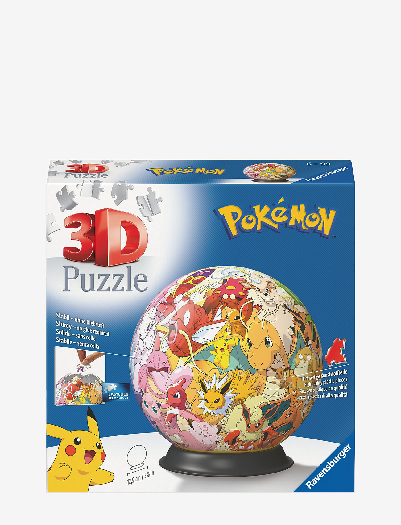 Ravensburger - Pokémon Multicharacter 72p - 3d-puslespil - multi coloured - 3