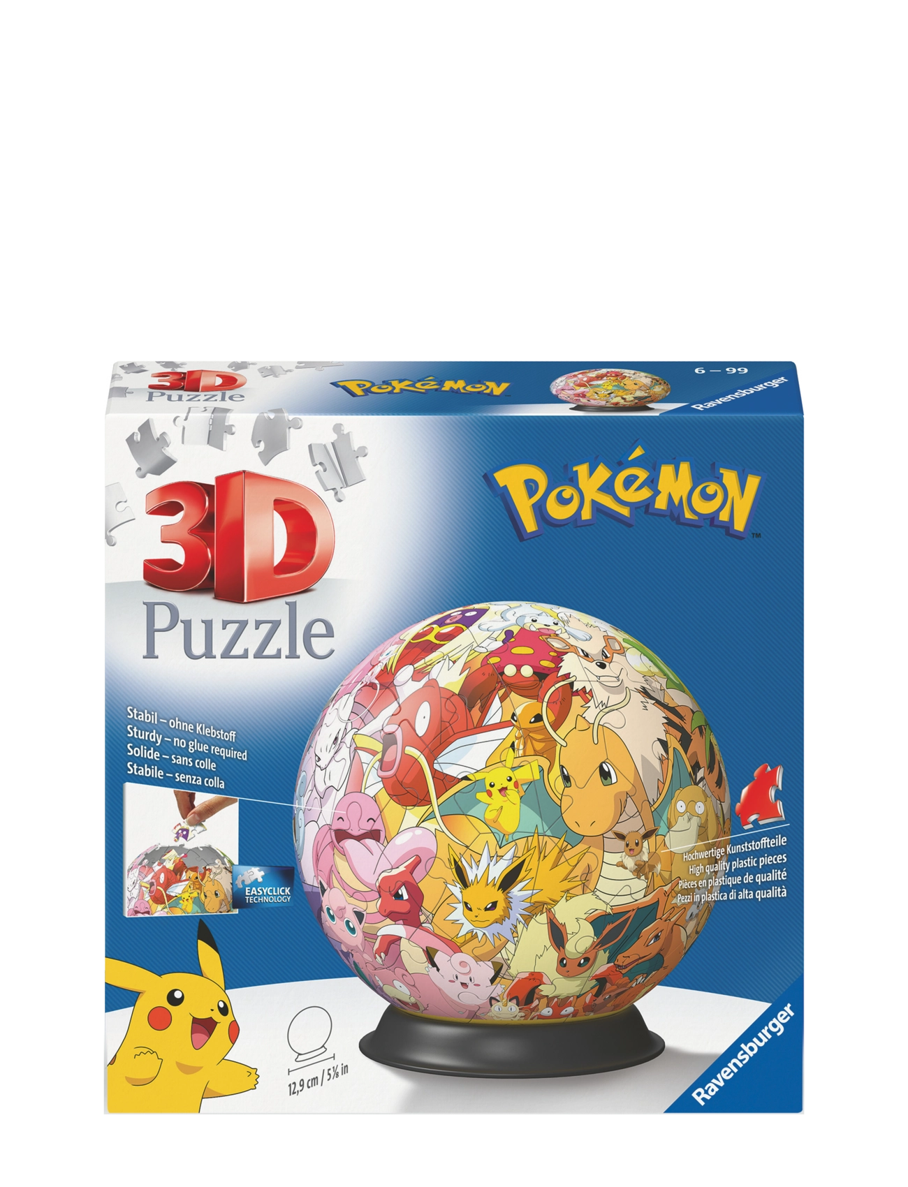 Ravensburger - Pokémon Multicharacter 72p - 3d-puslespill - multi coloured - 3
