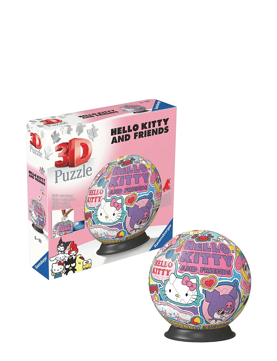 Ravensburger - Puzzle-Ball Hello Kitty 72p - Þrívíddar púsl - multi coloured - 0