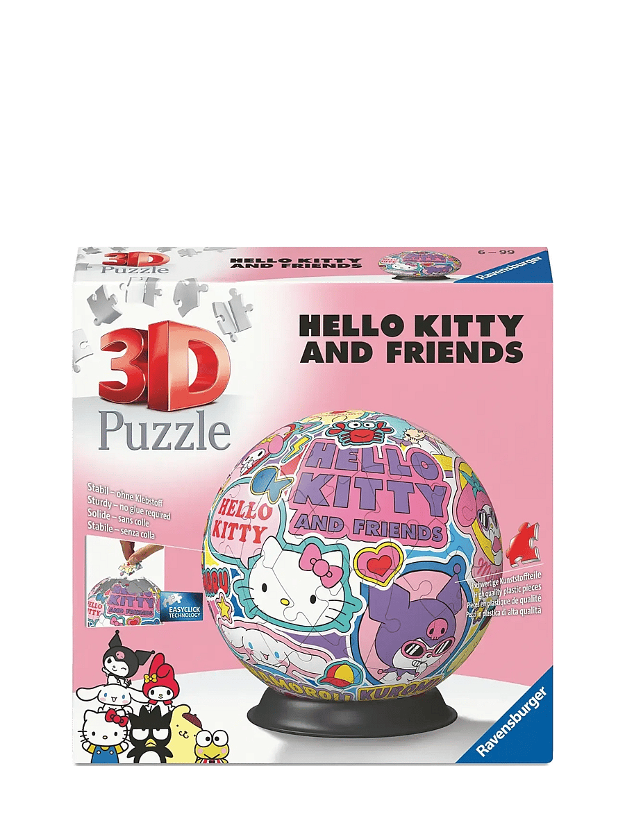 Ravensburger - Puzzle-Ball Hello Kitty 72p - Þrívíddar púsl - multi coloured - 1