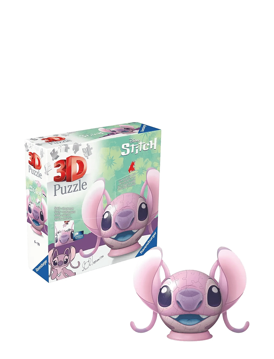 Ravensburger - Stitch Angel With Ears 72p - 3d-puslespill - multi coloured - 0