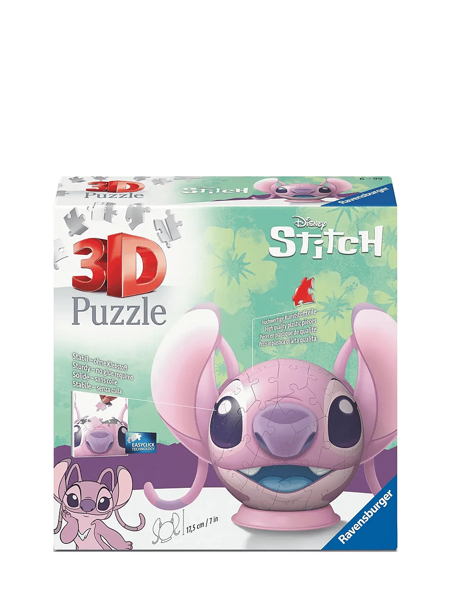 Ravensburger - Stitch Angel With Ears 72p - 3d-puslespill - multi coloured - 2