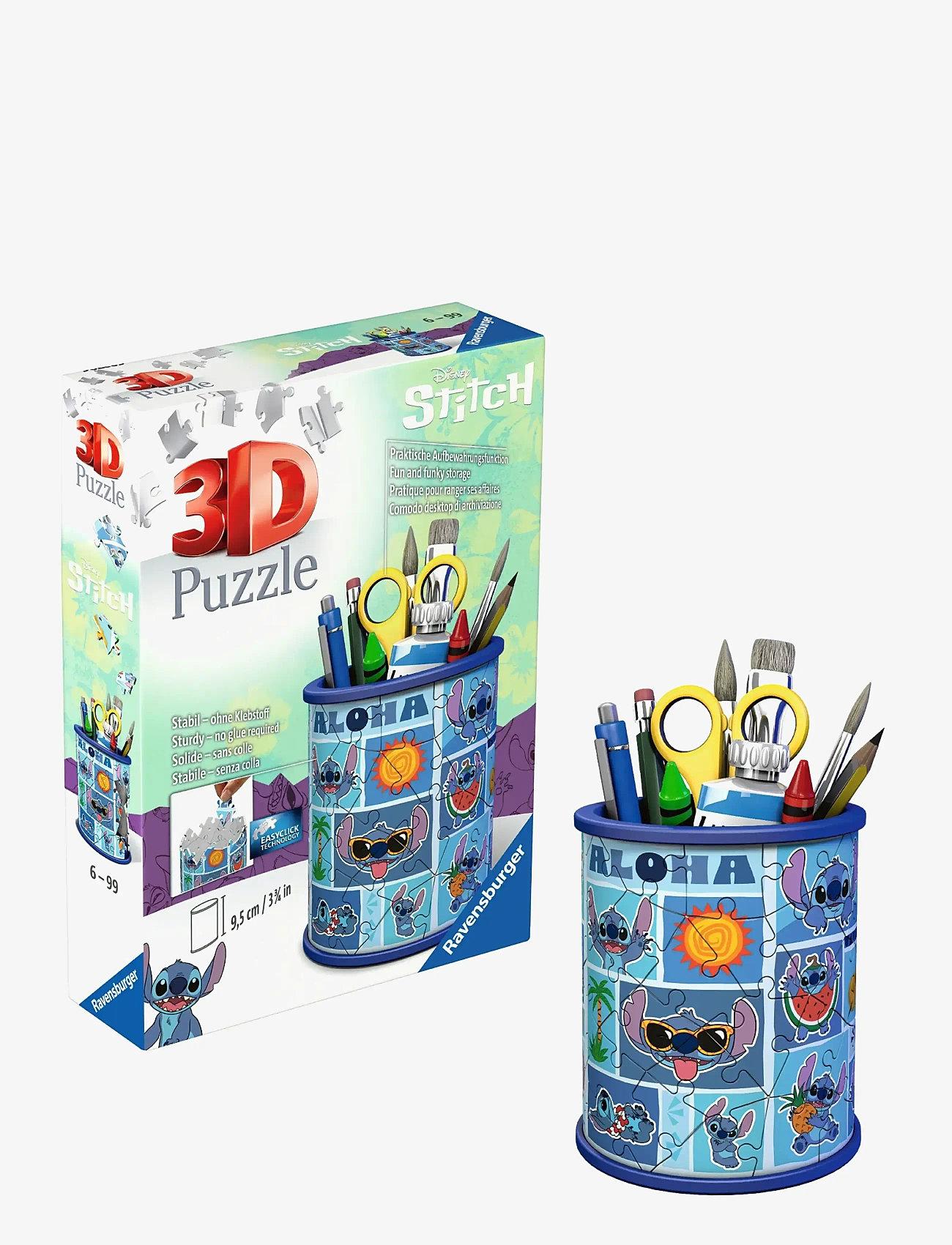 Ravensburger - Pencil Cup Disney Stitch  54p - 3d-puslespil - multi coloured - 0