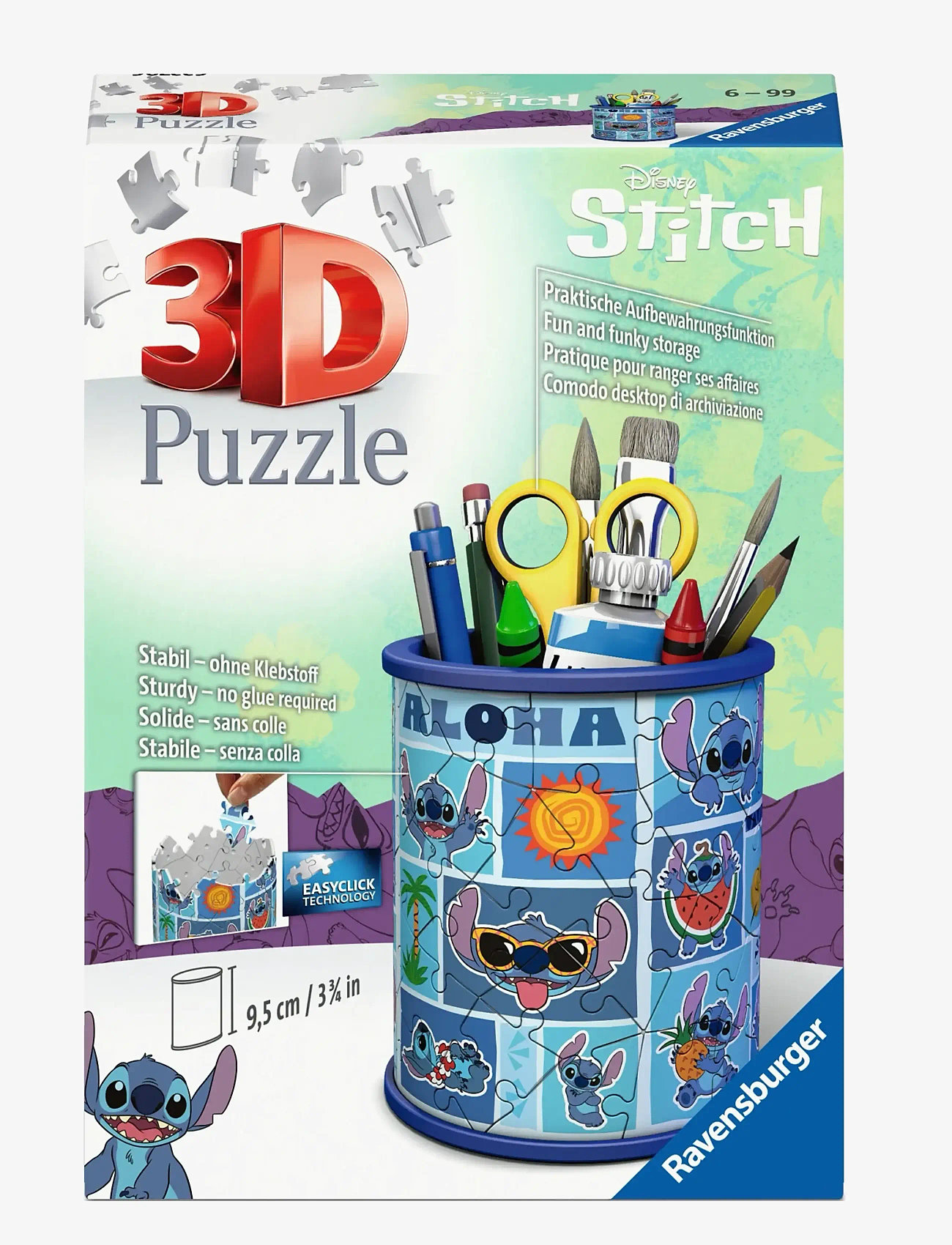 Ravensburger - Pencil Cup Disney Stitch  54p - 3d-puslespil - multi coloured - 1