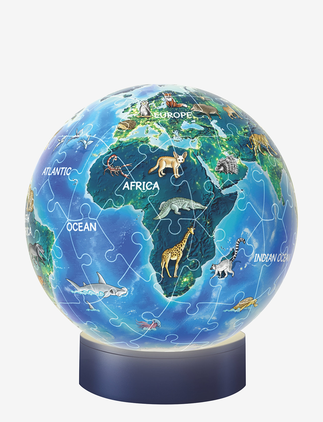 Ravensburger - Children Globe Nightlight 72p - multi coloured - 1