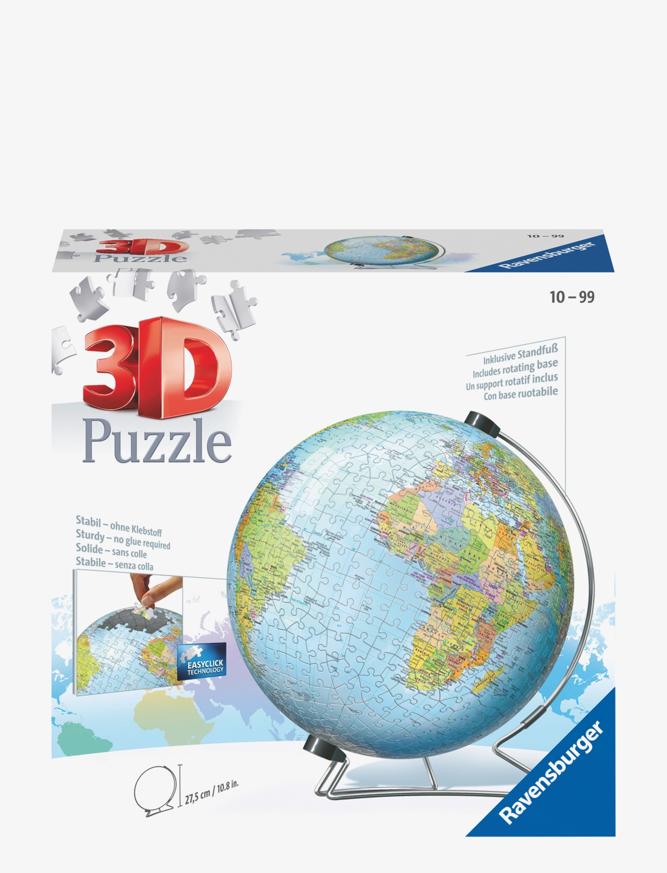 Ravensburger - Globe 540p - 3d-puslespill - multi coloured - 2