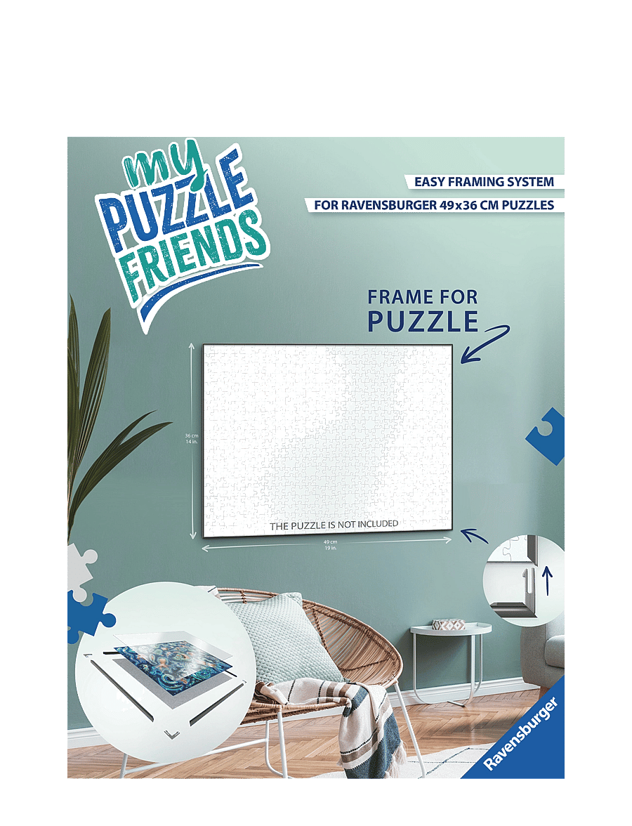Ravensburger - Puzzle Frame 500p - leikir - multi coloured - 0