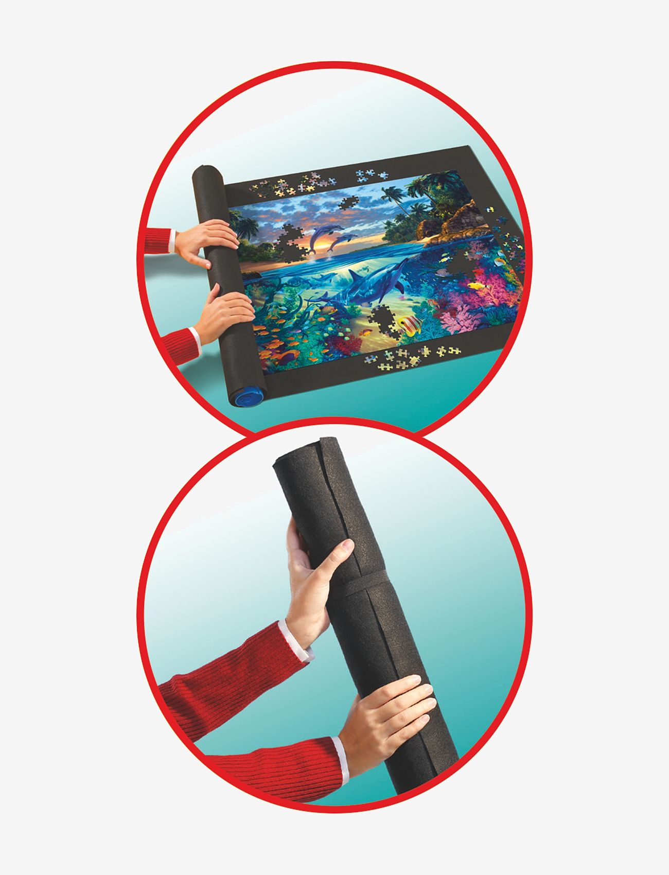 Ravensburger - Roll your Puzzle!® 0-1500pcs - klassiska pussel - multi coloured - 3