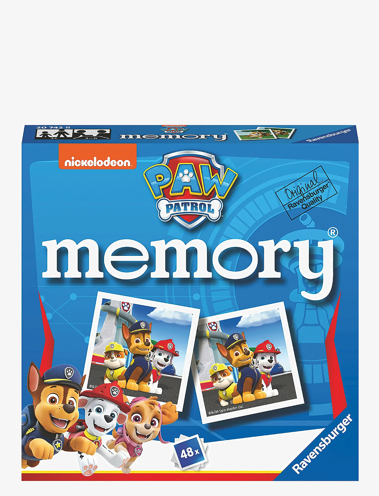 Ravensburger - Paw Patrol Mini memory® D/F/I/NL/EN/E - memo - multi coloured - 1