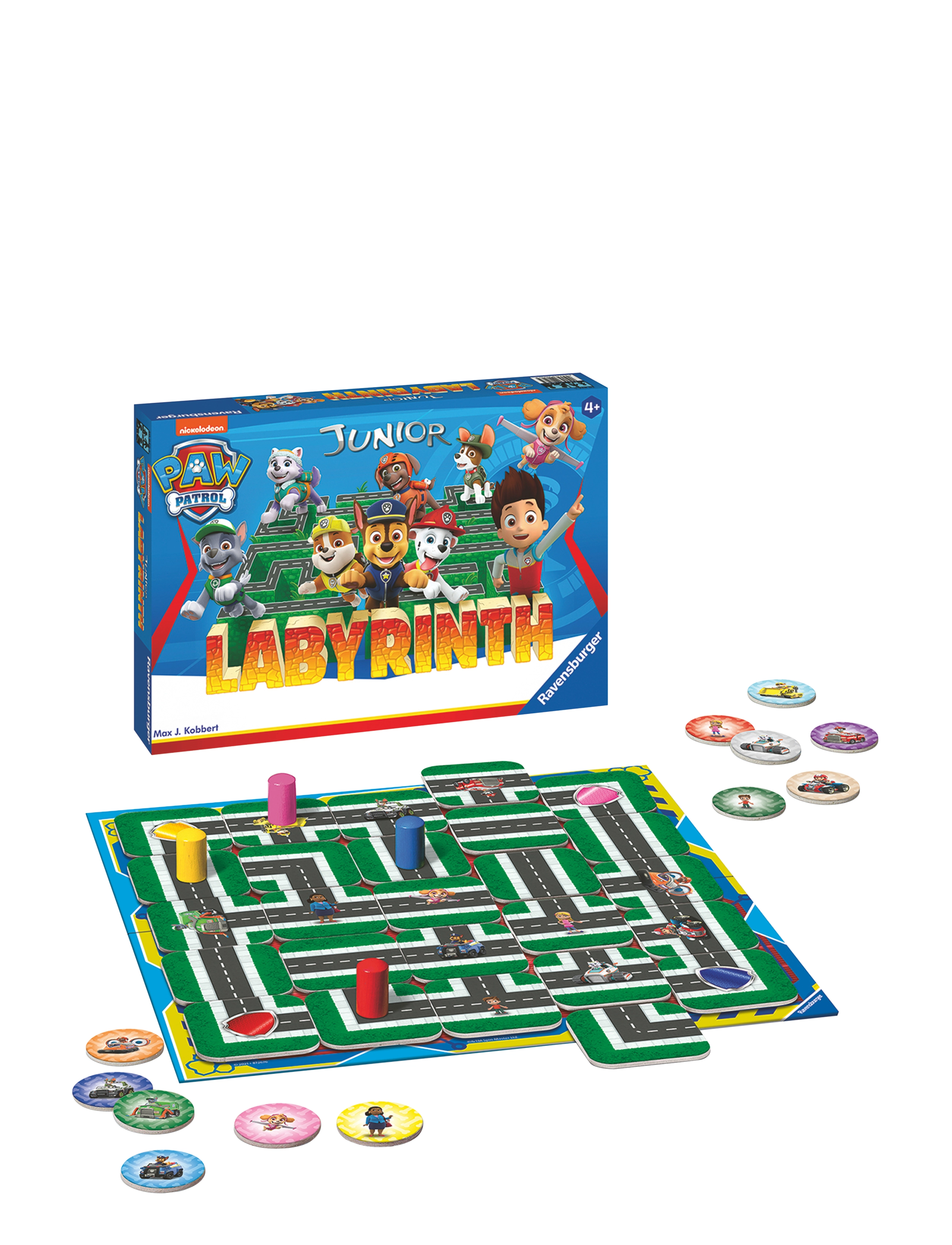 Ravensburger Paw Patrol Junior Labyrinth, SWEDISH, Multi/patterned, Spil > Brætspil, Børn