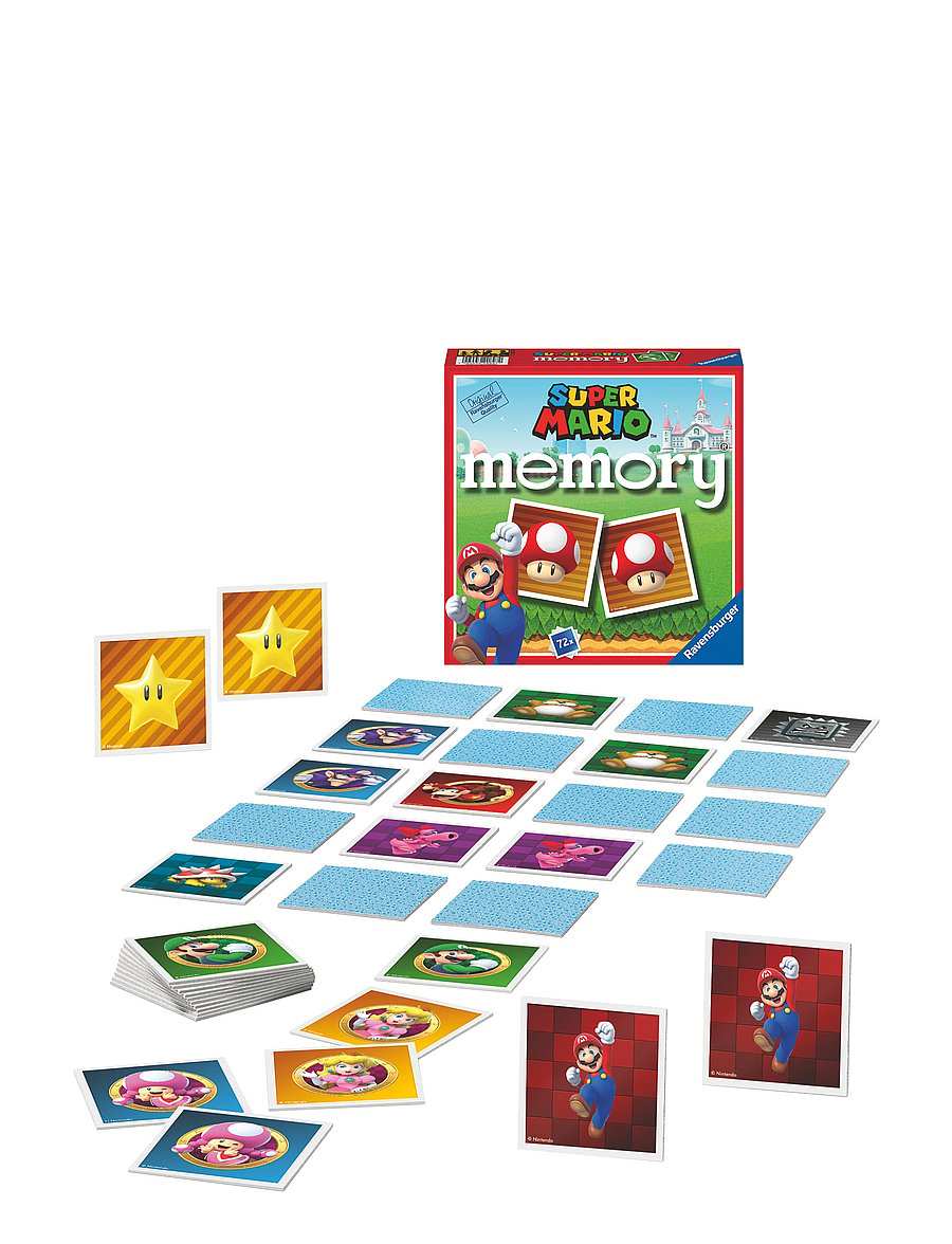 Ravensburger - Super Mario memory® D/F/I/NL/EN/E - minnisspil - multi coloured - 0