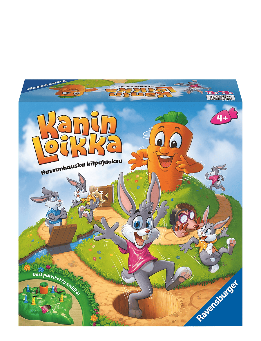 Ravensburger - Kanin Loikka Deluxe FI/SV - brætspil - multi coloured - 1