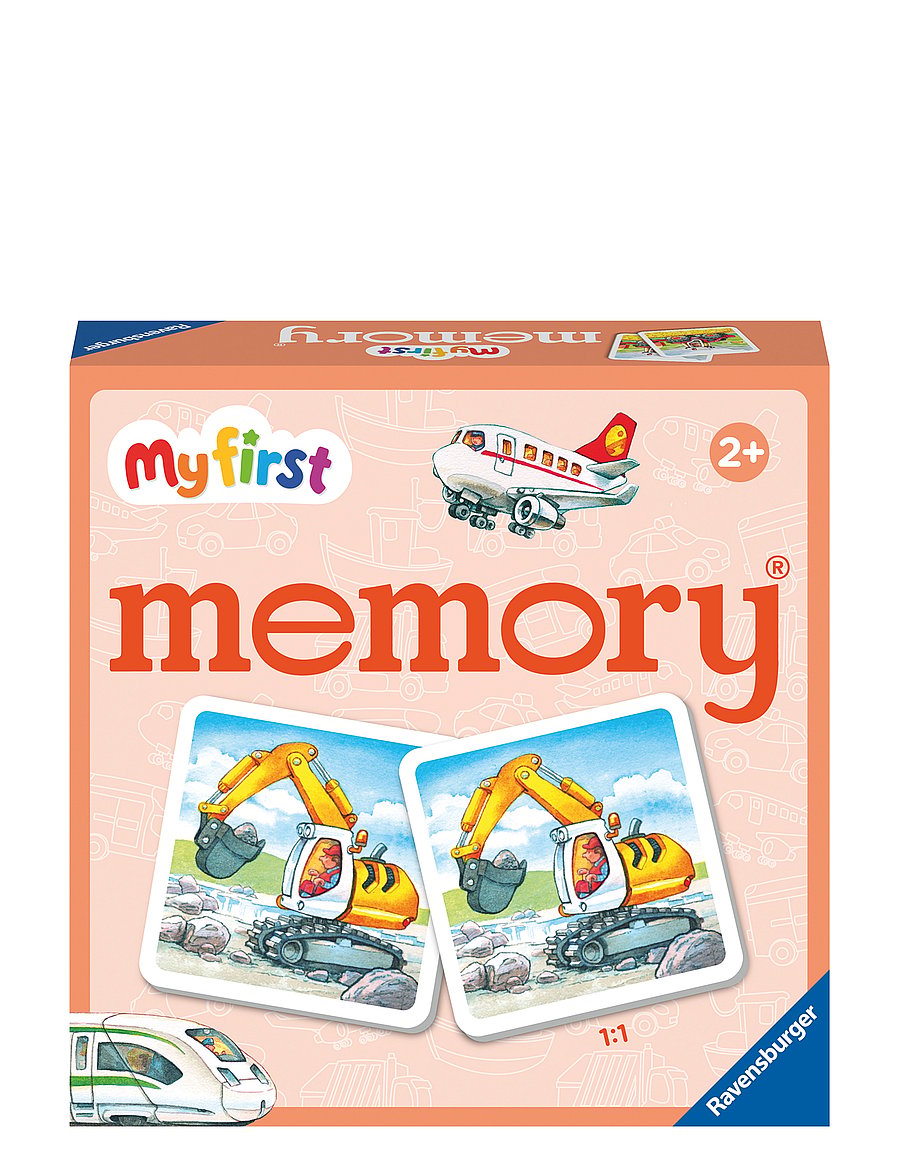 Ravensburger - My First memory® Vehicles D/F/I/NL/EN/E - memo - multi coloured - 2