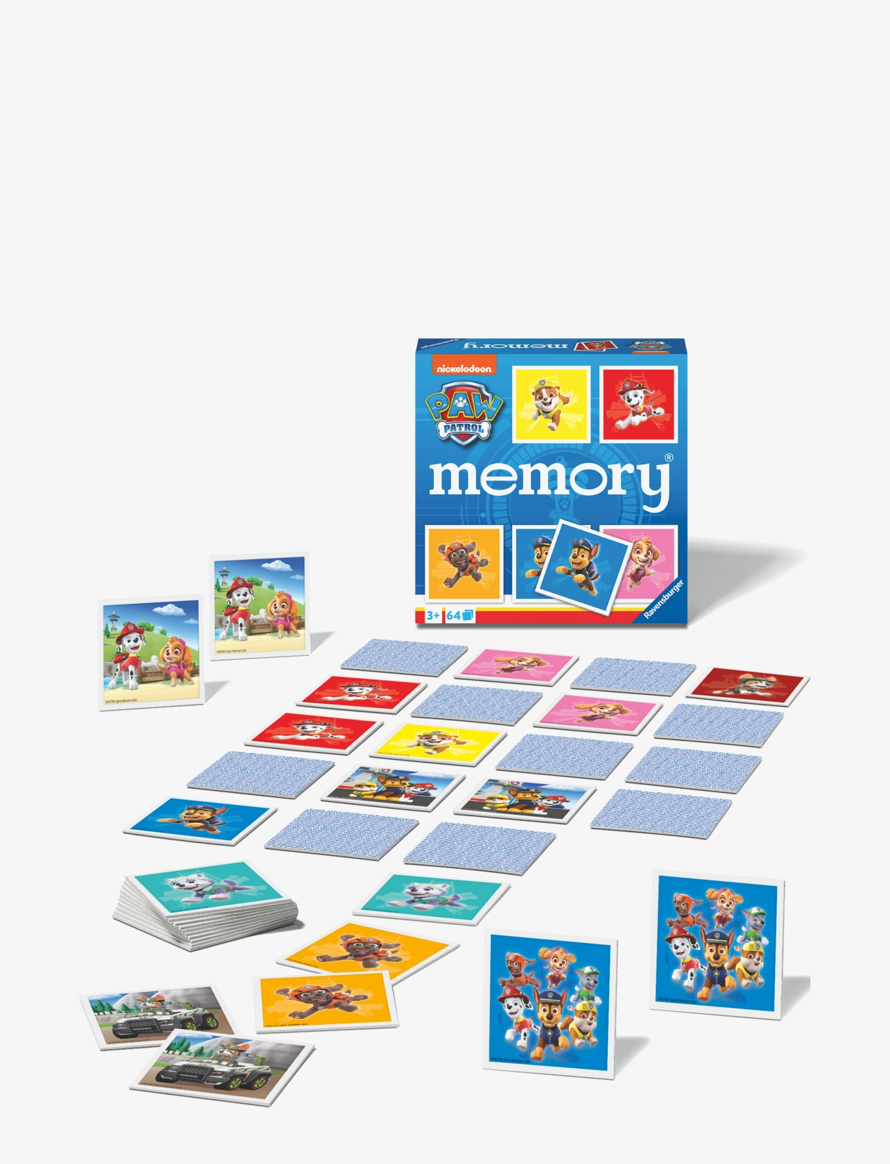 Ravensburger Paw Patrol Memory 2022, Børn, Memory, Multi/mønstret, Str: GERMAN