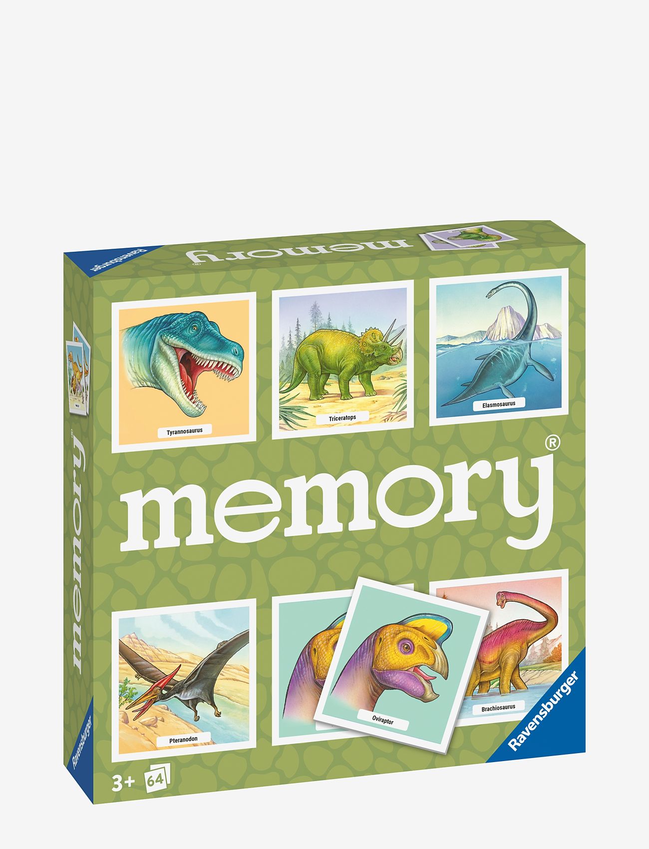 Ravensburger - Dinosaur memory - klassiske puslespil - multi coloured - 1